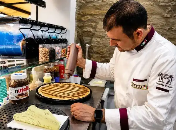 Ingredientes para gelato artesanal en La Gelateria de Roses